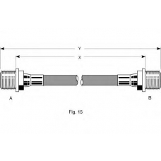 PHA110 TRW Тормозной шланг