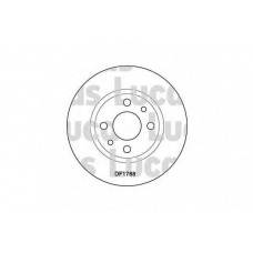 DF1788 TRW Тормозной диск