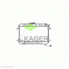 31-1860 KAGER Радиатор, охлаждение двигателя