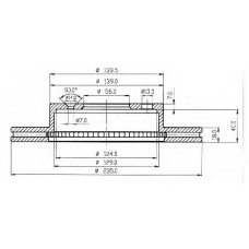 BDC4276 QUINTON HAZELL Тормозной диск