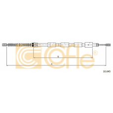 10.645 COFLE Трос, стояночная тормозная система
