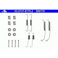 03.0137-9175.2 ATE Комплектующие, тормозная колодка