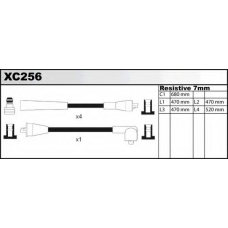 XC256 QUINTON HAZELL Комплект проводов зажигания