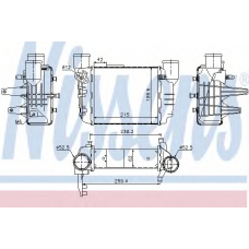 96709 NISSENS Интеркулер