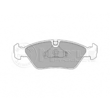025 206 2919 MEYLE Комплект тормозных колодок, дисковый тормоз