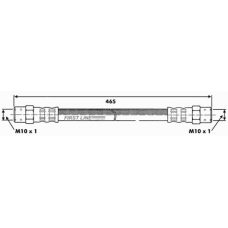 FBH6421 FIRST LINE Тормозной шланг