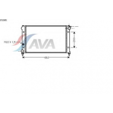 ST2005 AVA Радиатор, охлаждение двигателя