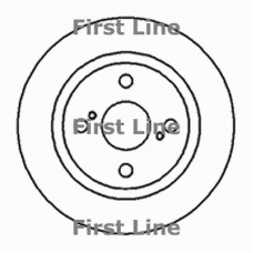 FBD442 FIRST LINE Тормозной диск