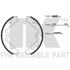 2733802 NK Комплект тормозных колодок, стояночная тормозная с
