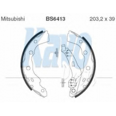 BS-6413 KAVO PARTS Комплект тормозных колодок