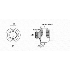 943355135010 MAGNETI MARELLI Генератор