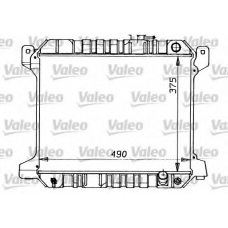 819290 VALEO Радиатор, охлаждение двигателя