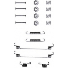 8DZ 355 200-091 HELLA Комплектующие, тормозная колодка