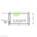31-0024 KAGER Радиатор, охлаждение двигателя