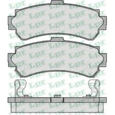 05P624 LPR Комплект тормозных колодок, дисковый тормоз