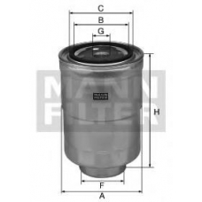 WK 845/9 MANN-FILTER Топливный фильтр