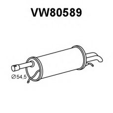 VW80589 VENEPORTE Глушитель выхлопных газов конечный
