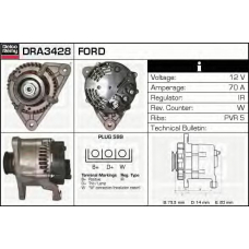 DRA3428 DELCO REMY Генератор
