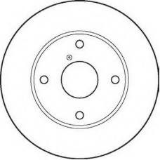 561871BC BENDIX Тормозной диск