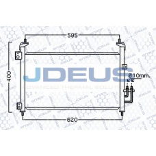 713M28 JDEUS Конденсатор, кондиционер