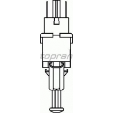 202 177 TOPRAN Выключатель фонаря сигнала торможения