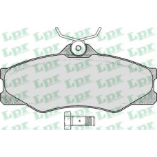 05P325 LPR Комплект тормозных колодок, дисковый тормоз