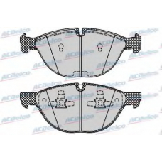 AC0581518D AC Delco Комплект тормозных колодок, дисковый тормоз