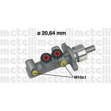 05-0356 METELLI Главный тормозной цилиндр