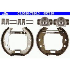 03.0520-7820.3 ATE Комплект тормозных колодок