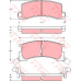 GDB871 TRW Комплект тормозных колодок, дисковый тормоз