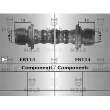 80701 Malo Тормозной шланг