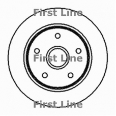 FBD1306 FIRST LINE Тормозной диск