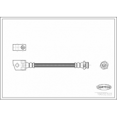 19032322 CORTECO Тормозной шланг