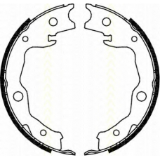 8100 13042 TRISCAN Комплект тормозных колодок, стояночная тормозная с