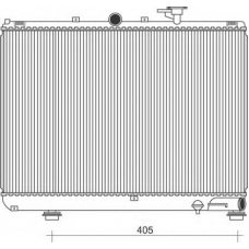 350213110600 MAGNETI MARELLI Радиатор, охлаждение двигателя