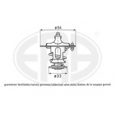 350378 ERA Термостат, охлаждающая жидкость
