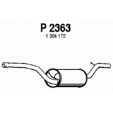 P2363 FENNO Глушитель выхлопных газов конечный