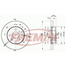 BD-2020 FREMAX Тормозной диск