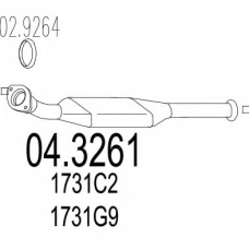 04.3261 MTS Катализатор
