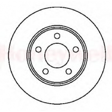 561537B BENDIX Тормозной диск