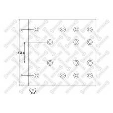 85-00957-SX STELLOX Комплект тормозных башмаков, барабанные тормоза