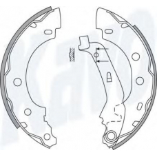 BS-7419 KAVO PARTS Комплект тормозных колодок