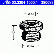 03.3304-1000.1 ATE Пробка, бачок тормозной жидкости