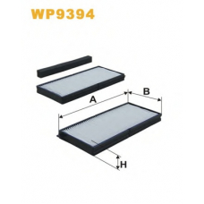 WP9394 WIX Фильтр, воздух во внутренном пространстве