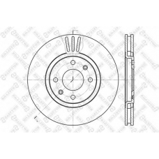 6020-3720V-SX STELLOX Тормозной диск