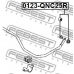 0123-QNC25R FEBEST Тяга / стойка, стабилизатор