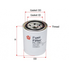 FC-1301 SAKURA  Automotive Топливный фильтр