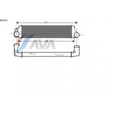 BW4207 AVA Интеркулер