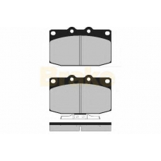 PA541 BRAKE ENGINEERING Комплект тормозных колодок, дисковый тормоз