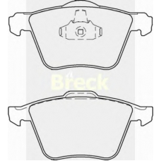 24142 00 701 00 BRECK Комплект тормозных колодок, дисковый тормоз